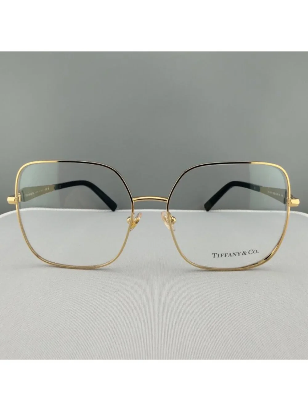 Tiffany TF1151 6002 Eyeglasses Frames Shiny Pale Gold Metal 56-16-140